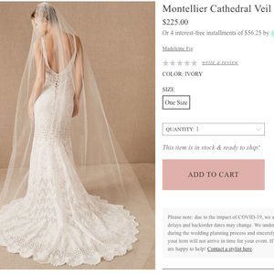 Montellier Cathedral Veil